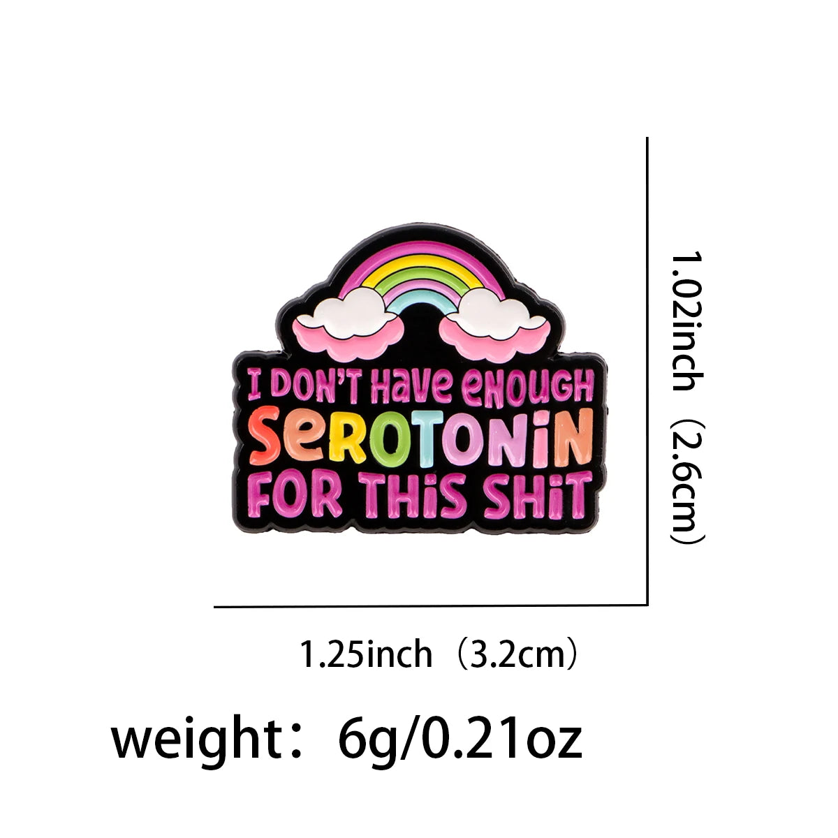 Out of Serotonin Pin