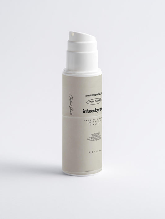 InfusedByNena Sensitive Skin Oil To Milk Cleanser